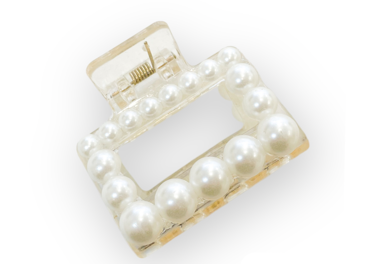 Small Hair Clip pearl style 6