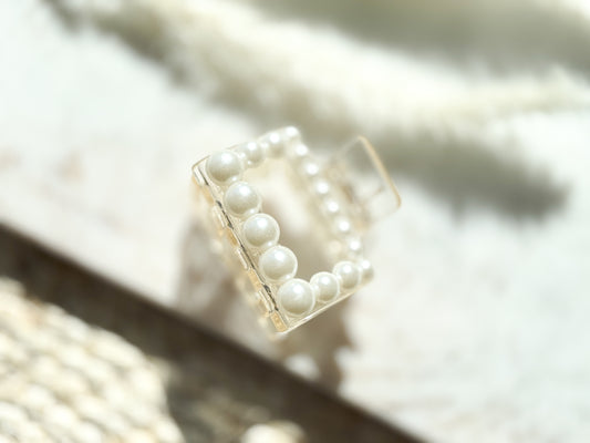 Small Hair Clip pearl style 6