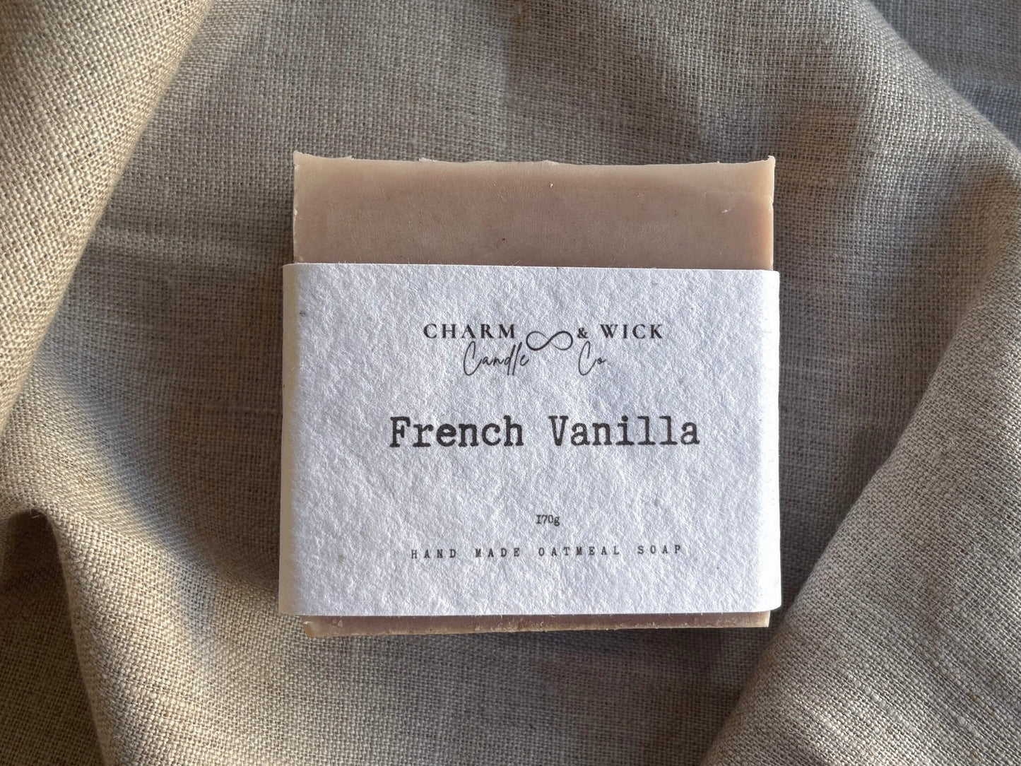 French Vanilla Handmade Oatmeal Soap