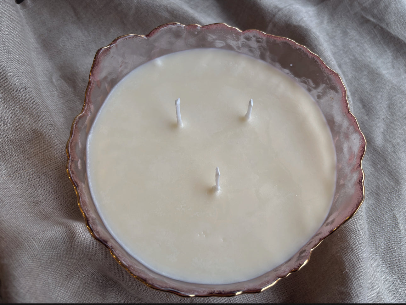 Pink 3wick Candle