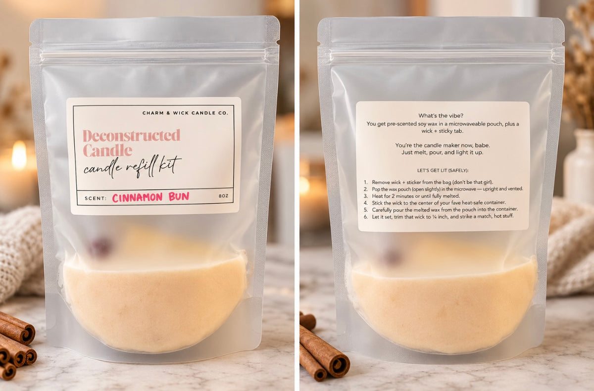 Deconstructed Candle - Candle Refill Kit