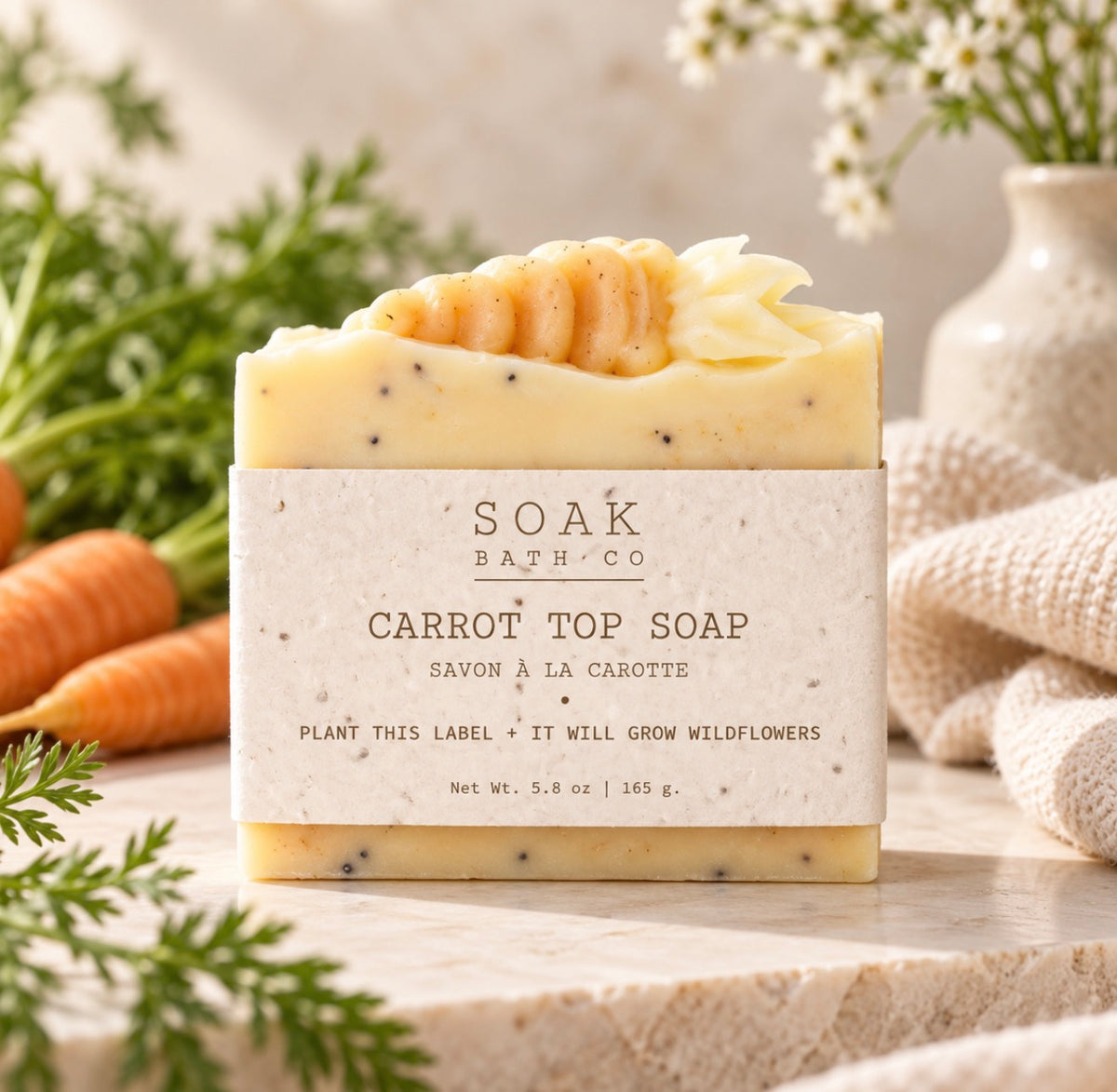 Carrot Top Soap