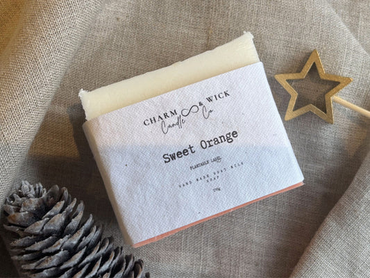 Sweet Orange Handmade Goat Milk Soap