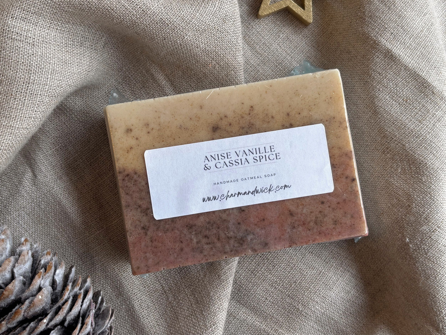 Anise Vanille & Cassia Spice Handmade Oatmeal Soap