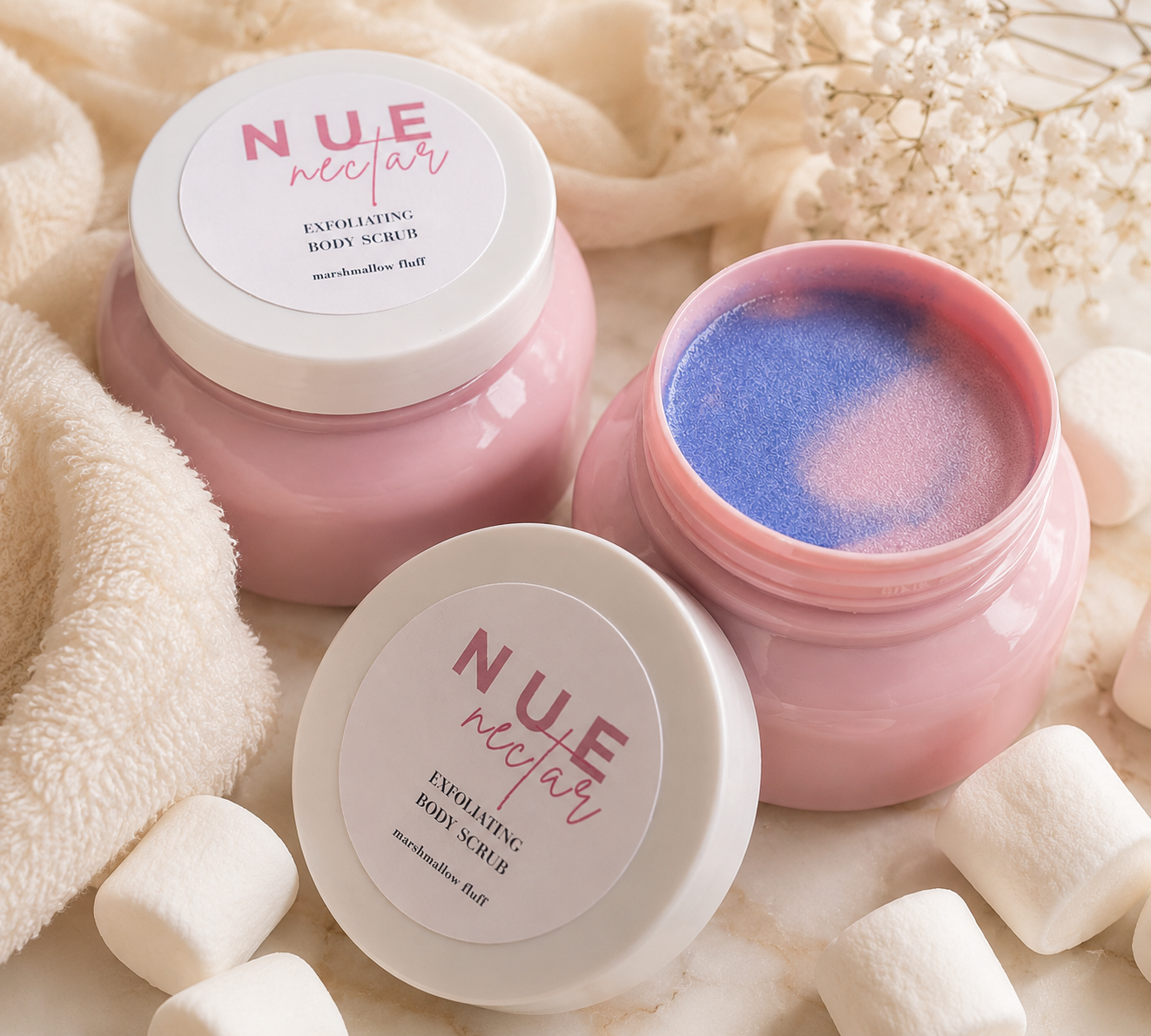 Exfoliating Body Scrub - Marshmallow Fluff