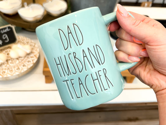 Dad Husband Teacher Mug Candle